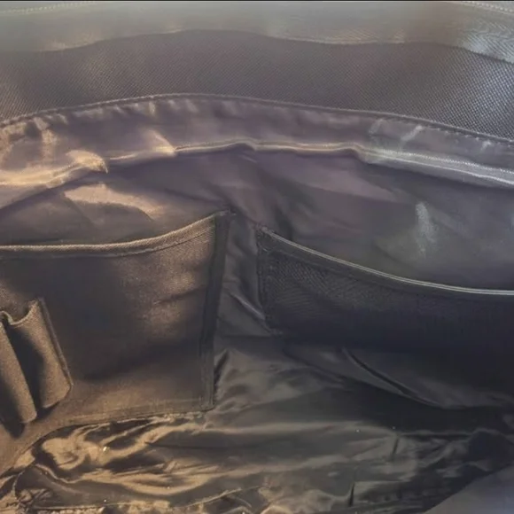 Volcom Leopard Print Laptop Messenger Bag - Picture 5 of 10